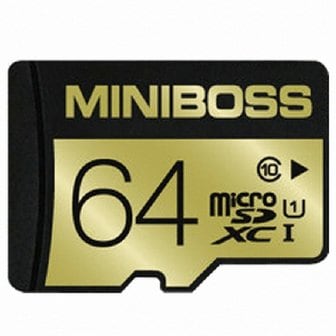 엠지솔루션 MINIBOSS micro SDXC CLASS10 UHS-I TLC (64GB)