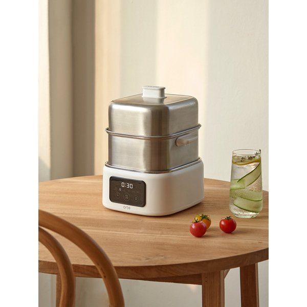 FULL 스텐 전기 찜기 멀티 쿠커 스팀 계란 달걀삶는기계 고구마