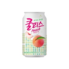 (유통기한임박12월14일까지) 쿨피스 복숭아 350ml