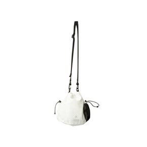 STRING MINI BUCKETBAG - WHITE