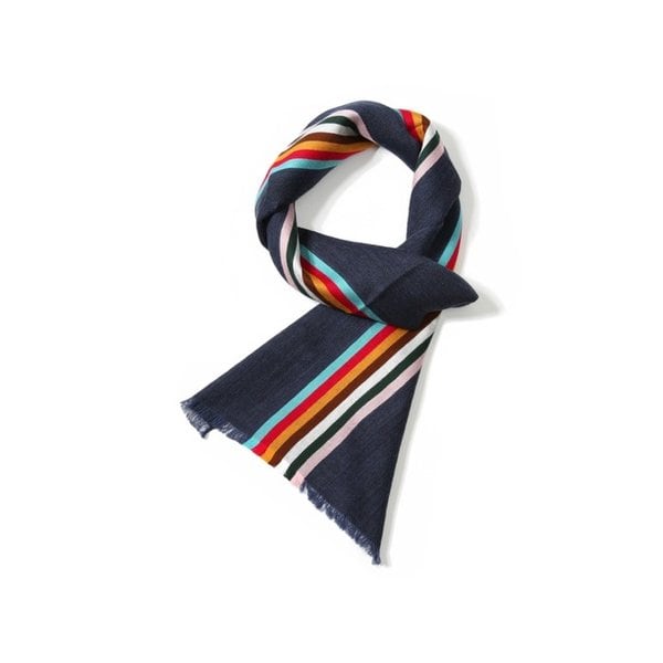 스트라이프 M1A 150C J324 47 울 머플러 스카프