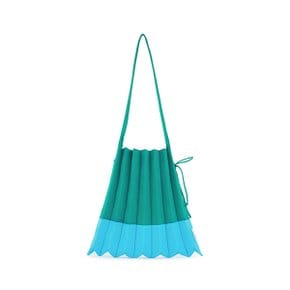 Lucky Pleats Knit M Mix Swimming Pool