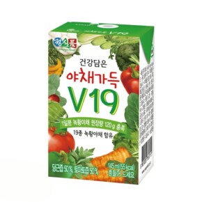 건강담은 야채주스 야채가득 V19 145ml  72개 선택