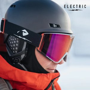 ELECTRIC 일렉트릭 2425 카브로 AF 발드페이스 가이드 / 크림슨 변색 +보너스렌즈 스키 보드 스노우 고글