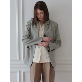 Pocket blazer in begie