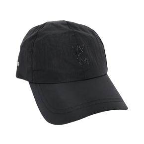 로고 캠프캡 블랙   26SS W261CA56957B