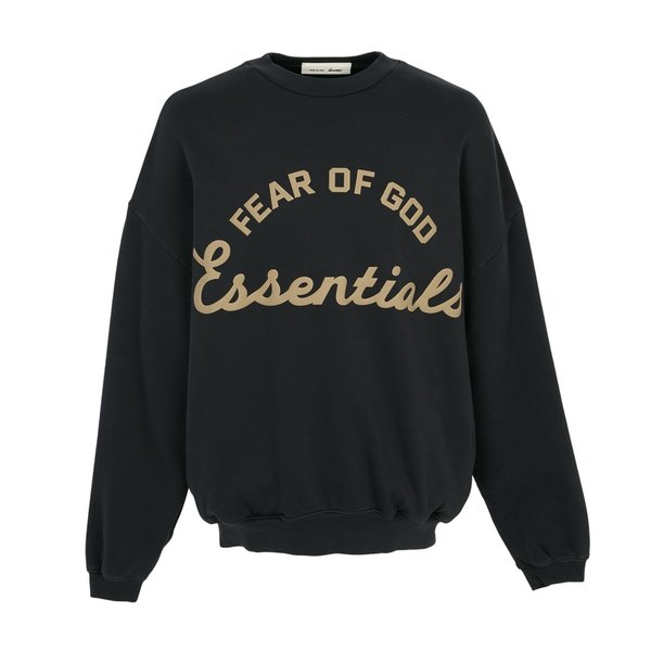 [부산점] 에센셜 남성 기모 맨투맨 192SP264451F FADED BLACK