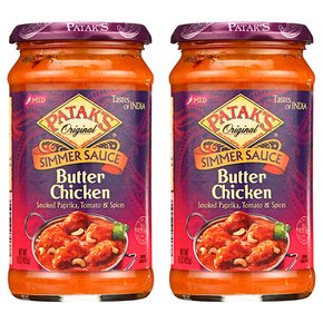 파탁 버터 치킨 시머 소스 Pataks Butter Chicken Simmer Sauce 425g 2개