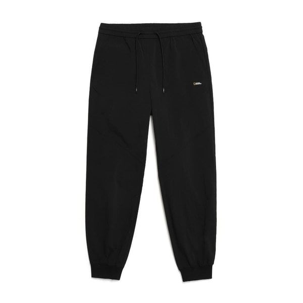 [여주점] N241WPT080 여성 우븐 스트레치 조거 팬츠 카본블랙