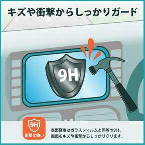 파나소닉 고릴라 CN-GP750D 9H (강화 안경도 마찬가지로 높음) 필름용 카요 앤 카린 보호 필름