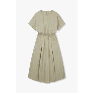 VOV 웨이스트 밴딩 플레어 원피스 7154337002138