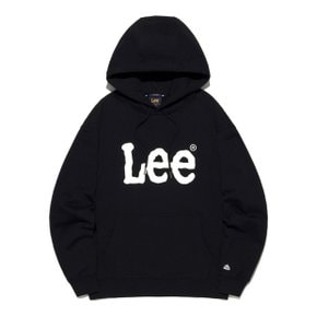 리후드티 VQA LE2503HD01BK 빅 트위치 로고 후드 티셔츠 블랙