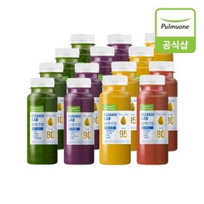 클렌즈랩 2days 190mlX14병(그린 4병 퍼플 4병 옐로우 4병 레드 2병)