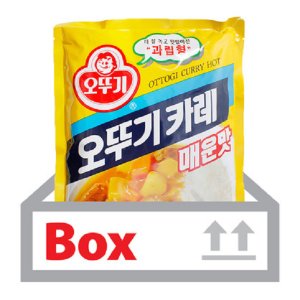  오뚜기 카레 매운맛 1kg 10개 1박스