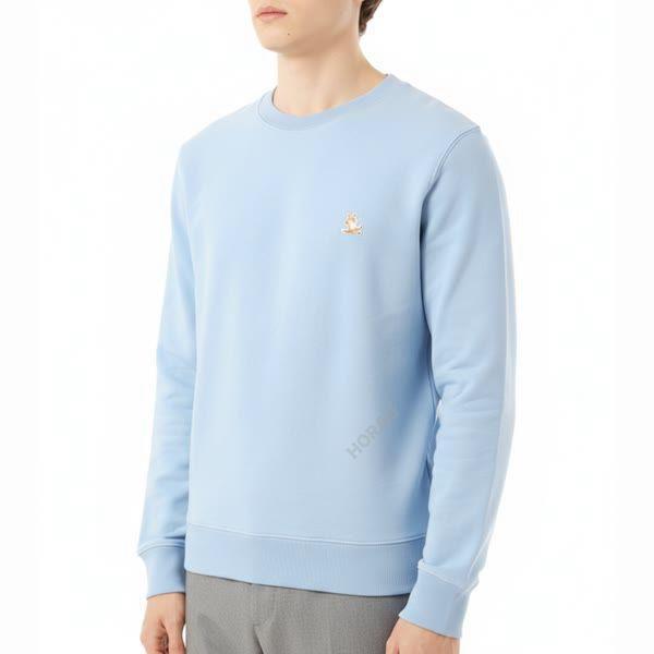 확대된 대표 [MUST IT] 128239989 메종키츠네 CHILLAX PATCH REGULAR SWEATSHIRT LM00303KM0001P419 칠렉스 패치 레귤러 맨투맨