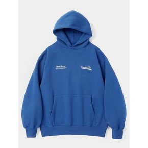 CU BIG WAVE H/FLEECE HOODIE 블루