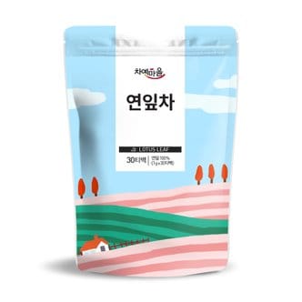 차예마을 국내산 연잎차 30티백..