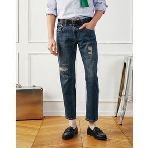 [23SS] [SLIM ANKLE] 중청 워싱 데미지 스트레치 데님 HZPA3B254N1