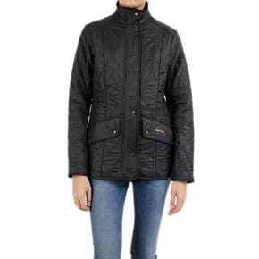 카발리 퀼트 여성 자켓 LQU0087 블랙 Barbour Cavalry Polarquilt Jacket