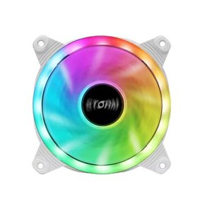스톰 ARGB 더블링 120 화이트 케이스쿨러 120mm팬 쿨링팬