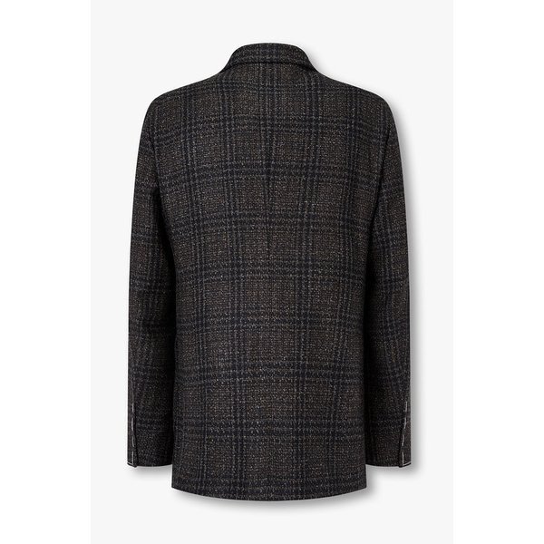 [TAGLIATORE] 울 블렌드 체크 싱글 자켓 4715302610000