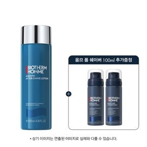 [SSG] 아쿠아틱 로션 애프터 쉐이브 200ml 세트 (+폼 쉐이버 100ml)