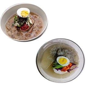 옥천 메밀냉면2kg+함흥냉면2kg (냉면사리20인분) 업소전문용,냉면사리,냉면