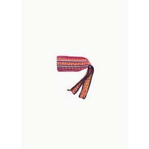 노워스 24FW Nowos Jacquard Head Band, Pink