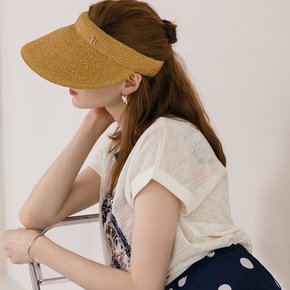 M로고 심플리 라탄 썬캡