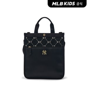 MLB키즈 (공식)24N 다이아 모노그램 라운드 서브백 NY (Black)