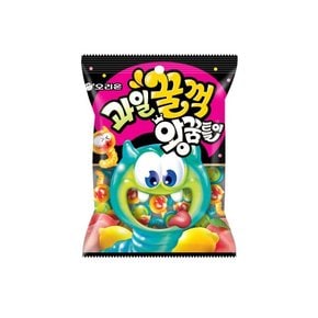 신상 오리온 과일꿀꺽 왕꿈틀이 75g