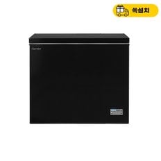 [쓱설치] 캐리어 블랙에디션 냉동고 CSC200FDBH 200L