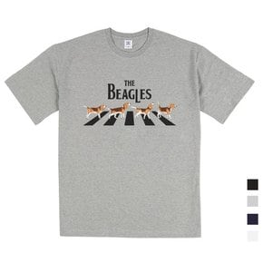 BEAGLES 릴렉스핏 남여공용 반팔 20수 4컬러