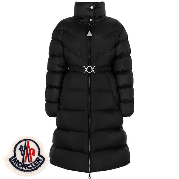 [부산점] 몽클레어 블랙 브로 구스 롱 다운 자켓 BROU 1C00028 54AQE 999