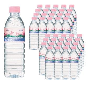  크리스탈 생수 500ml, 40개입