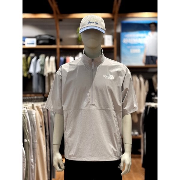 [부산점] 25년 공용 아이스 런 하프 집 반팔 티 NT7KR02K