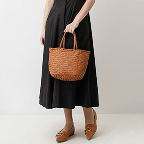 [드래곤 디퓨전] 여성 가죽 메쉬 가방 GRACE BASKET SMALL 8813 탄 []