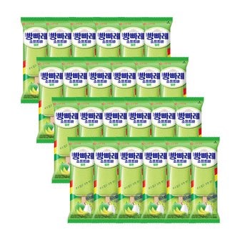 롯데제과 빵빠레 소프트바 멜론 75ml x24개