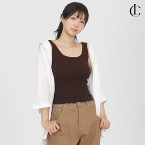 여자 여름 데일리 컬러 레이어드 부유방 커버 9컬러 민소매 나시 티셔츠 LATO010