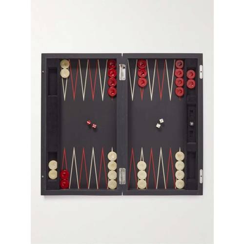 [해외배송] 95021-0006 쇼파드 클래식 레이싱 우드 & 카본 파이버 BACKGAMMON 셋 B0080104303