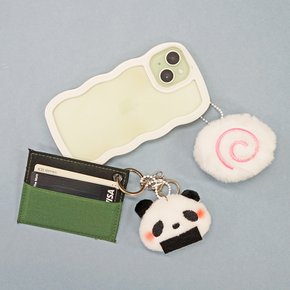 귀여워 볼체인 키링_팬더주먹밥