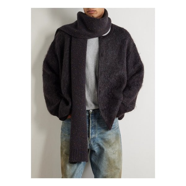 포크스톤 골지 캐시미어 스카프 46376663162996477