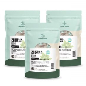 레몬밤 티백 레몬밤티 디카페인티 레몬밤차 카페인 없는 차 3팩