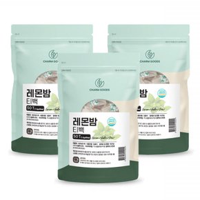 레몬밤 티백 레몬밤티 디카페인티 레몬밤차 카페인 없는 차 3팩