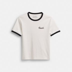 [공식] 시그니처 링어 티셔츠 CS612 WHT