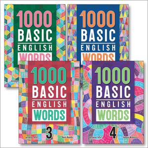 제이북스 1000BasicEnglishWords세트전4권Level1234