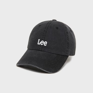 LEE 스몰 트위치 로고 피그먼트 볼캡 차콜 LE2501CA02CH