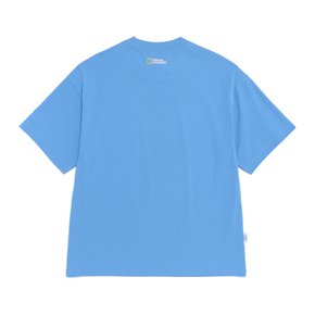 N262UTS901 소로나 쿨 그리핀 세미오버핏 반팔 티셔츠 MARINE BLUE