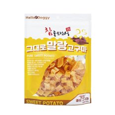 헬로도기 그대로 말랑고구마(큐브) 250g