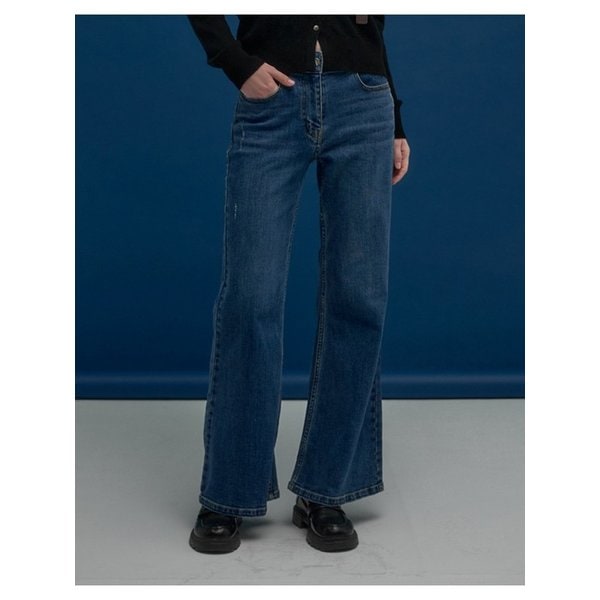 부츠컷 데님팬츠-L1G42DSL020